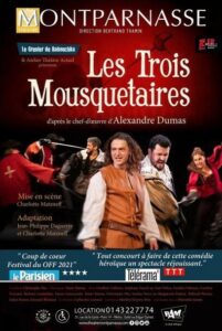 Affiche Les trois mousquetaires
