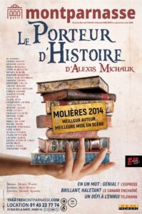 Affiche Le Porteur d’Histoire  REPRISE
