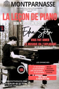 Affiche La Leçon de piano