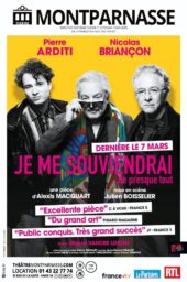 Affiche Je me souviendrai… de presque tout