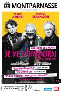 Affiche Je me souviendrai… de presque tout
