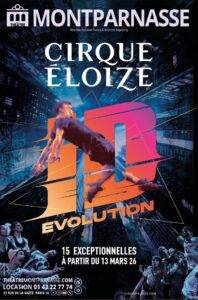 Affiche ID – ÉVOLUTION / Cirque Éloize