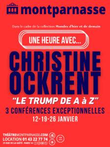 Affiche Une heure avec… Christine OCKRENT